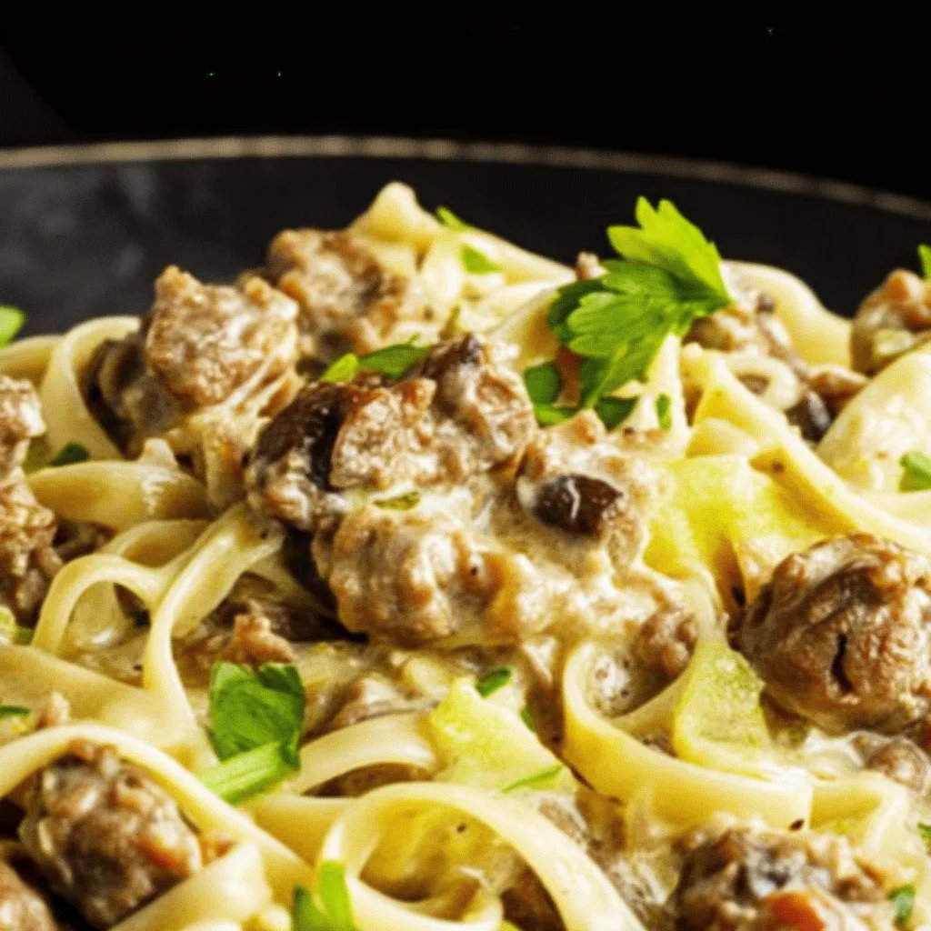 Hackfleisch-Lauch-Pfanne