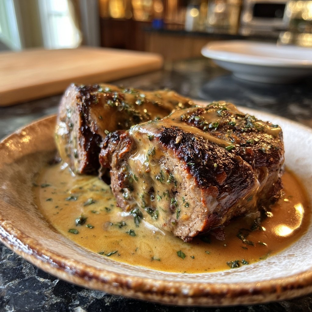 Hausmannskost Rinderrouladen mit Rahmsoße