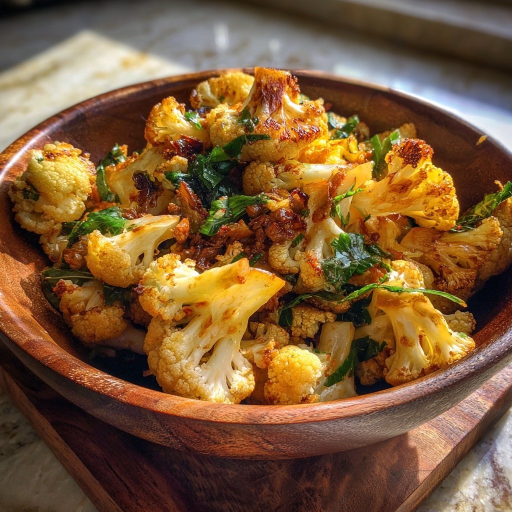 Blumenkohl Pfanne Mit Curry Gewürz