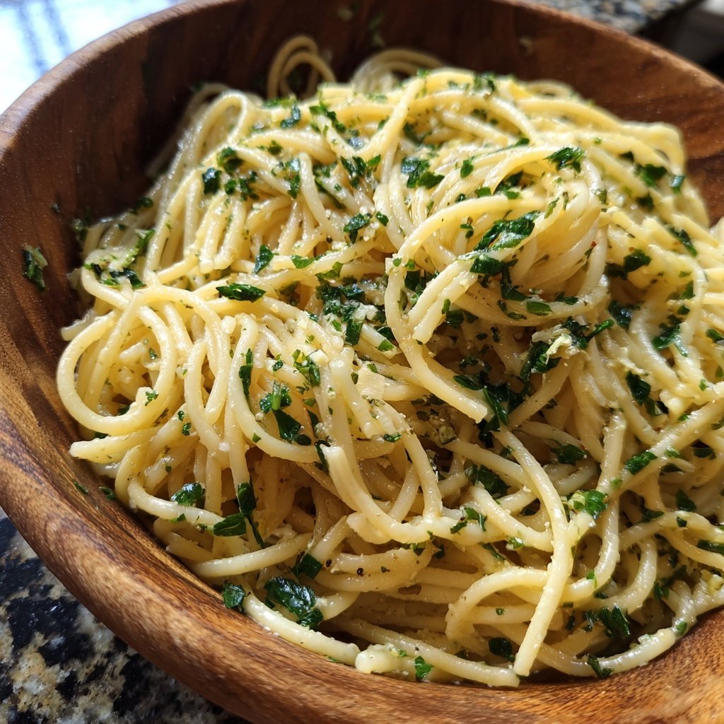 Schnell & Einfach 15-Minuten Knoblauchpasta