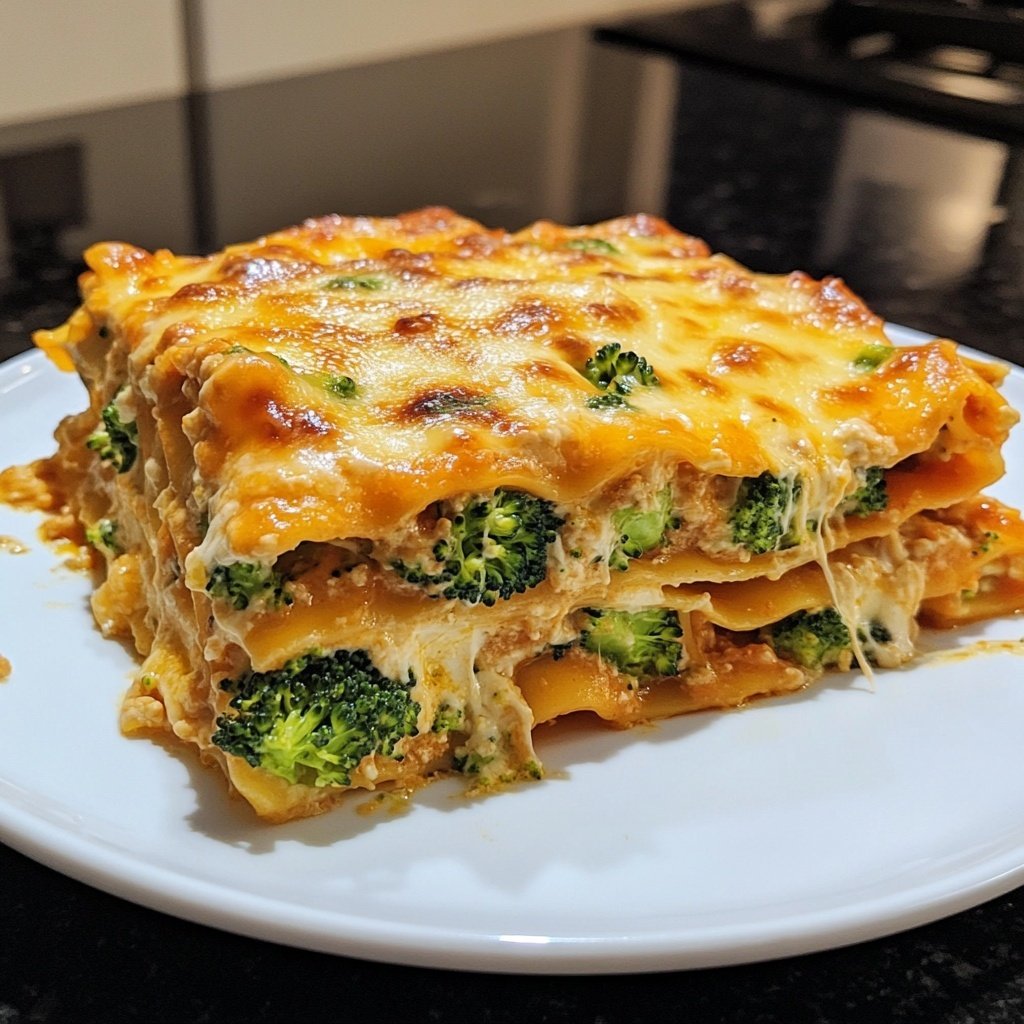 Lasagne mit Brokkoli