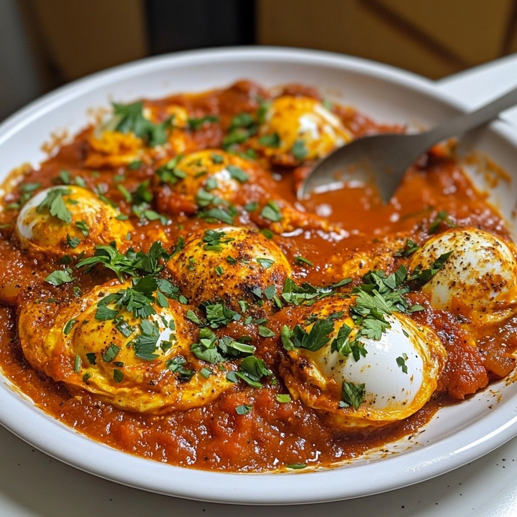 Shakshuka mit Kräutern