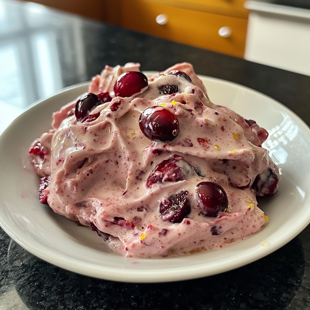 Cranberry-Curd