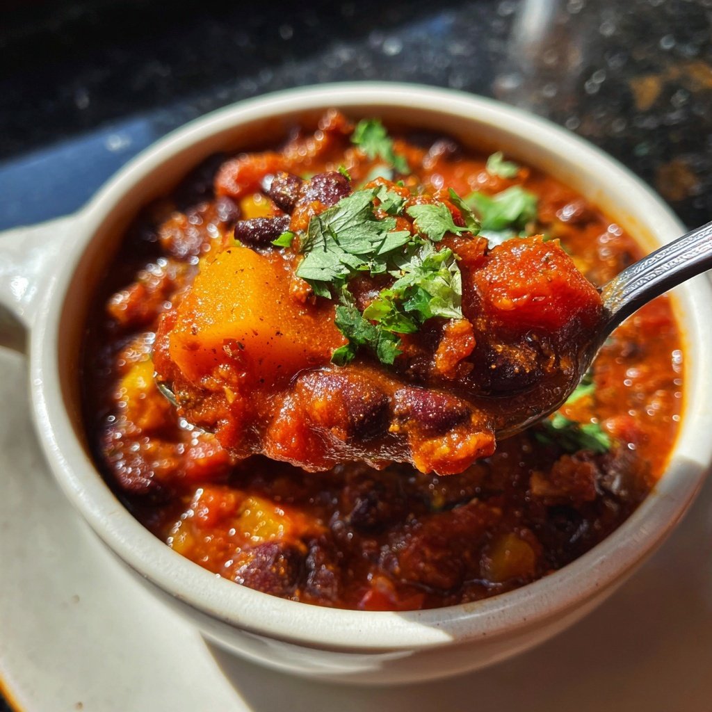 Chili sin Carne mit Tomaten