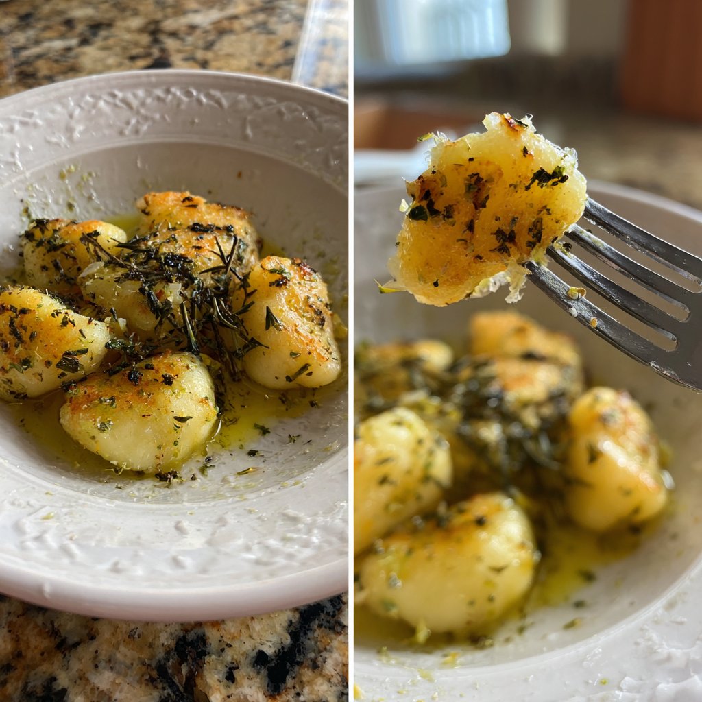 Gnocchi mit Zitronenöl