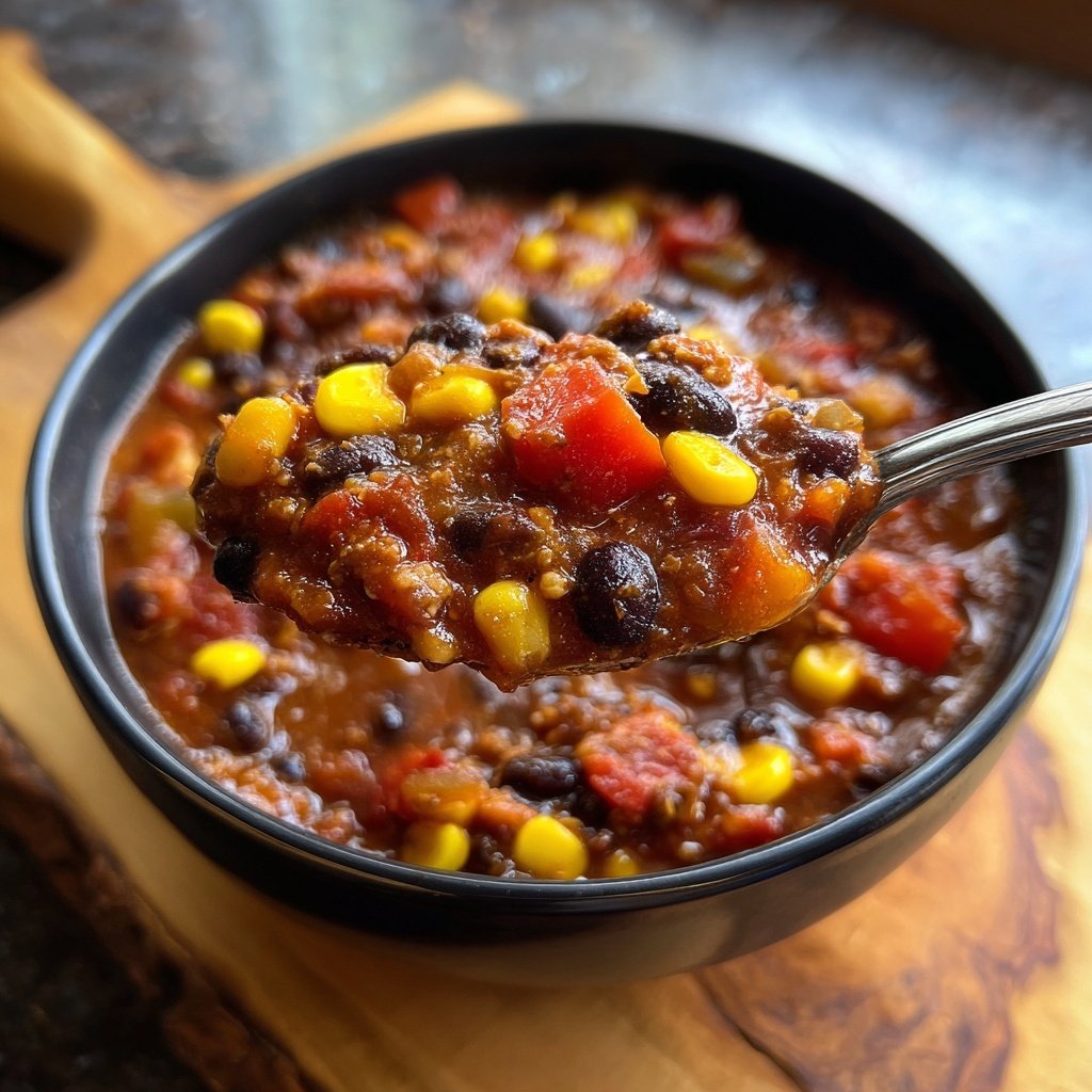 Chili sin Carne mit Bohnen