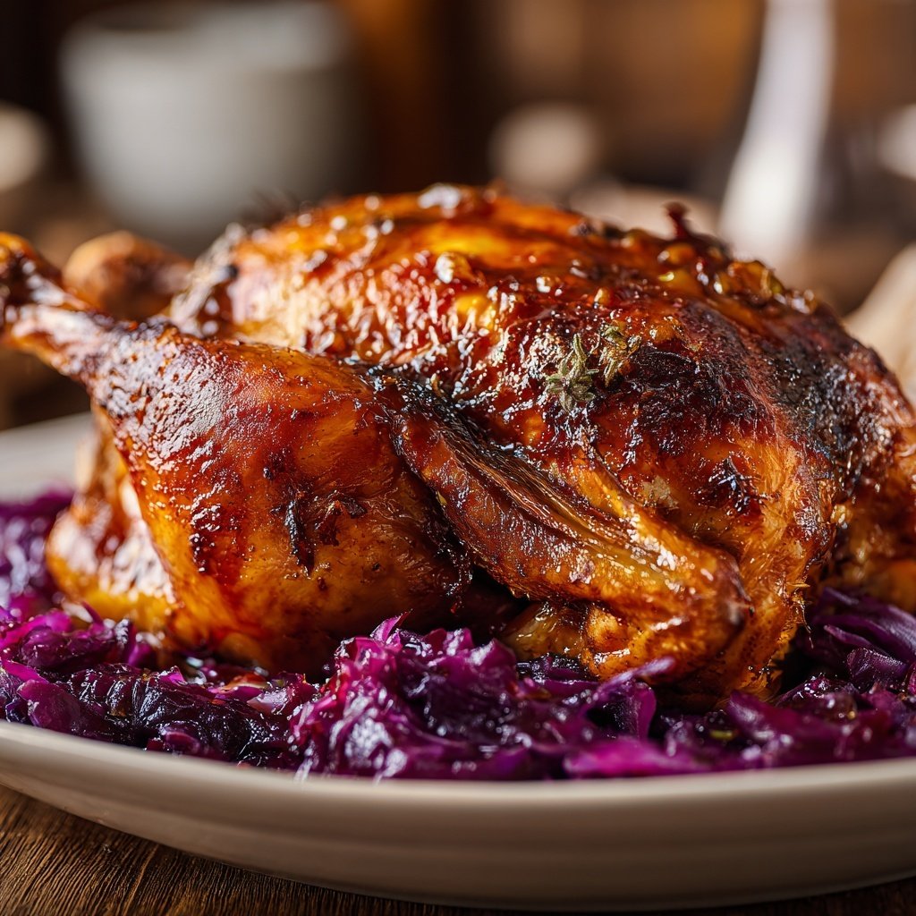 Saisonal & Festlich Weihnachtsgans mit Rotkohl