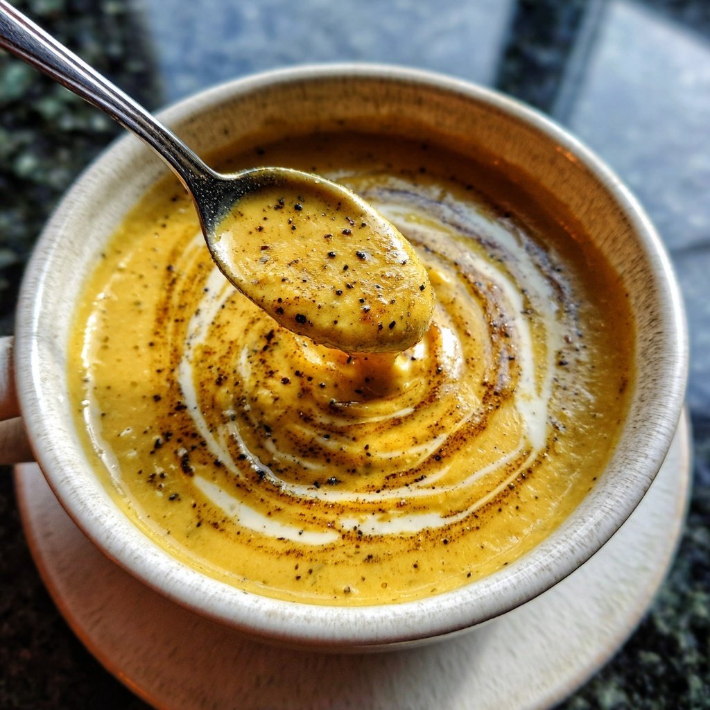 Blumenkohl Suppe Mit Muskat Und Sahne