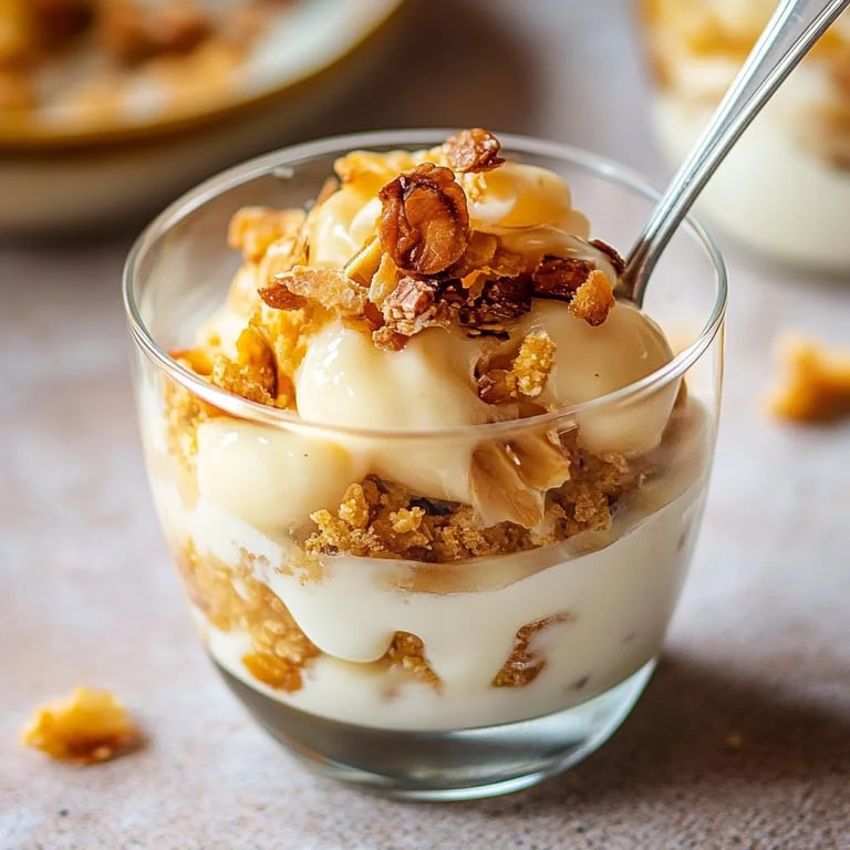 Bienenstich-Dessert im Glas